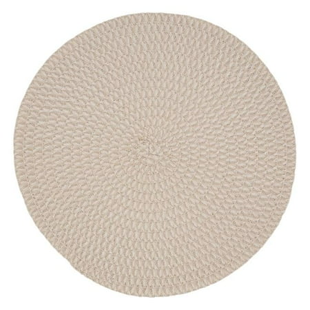 

Saro Lifestyle 2803.BE15R 15 in. Round Design Placemats Beige - Set of 4