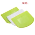 thumbnail image 3 of TIMIFIS Batter Scrape 3Pc Plastic Cake Cream Spatula Dough Butter Batter Scraper Baking Tools Kitchen Appliances, 3 of 8