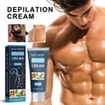 thumbnail image 2 of Crema depilatoria para hombres y mujeres, gel depilatorio, loción depilatoria, adecuada para todo tipo de piel, exceso de vello., 2 of 4
