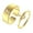 Gold, variant on 2pcs Hockey Couple Set Promise Ring Engagement Wedding Party Matching Adjustable Lover Ring