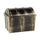 thumbnail image 3 of Cofre del tesoro pirata para niños, caja de almacenamiento para juegos y actividades de niños y niñas bronce, 3 of 9