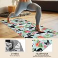 thumbnail image 4 of Boston Terriers and Pioneer Flower Hot Yoga Mat Towel Non Slip for Hot Yoga - Quick-Drying Yoga Mat Cover with 4 Corner Pockets with Travel Bag - Hot Yoga Towel Non Slip 70"x26", 4 of 6