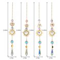 thumbnail image 3 of HOOUN Sun Crystal Bead Suncatcher Pendant Prism Sun Catcher Hanging Window Decor Gifts-#2-Star, 3 of 8