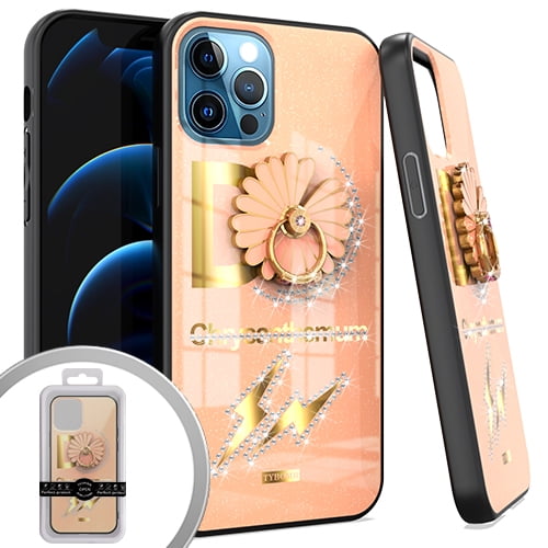 Pkg Iphone 12 Pro Max 6 7 Bling Ring Case Daisy Rose Gold Walmart Com Walmart Com