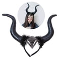thumbnail image 3 of Diadema BLESIY Halloween para adultos Cuerno 36x32cm disfraz, 3 of 7