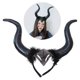 thumbnail image 3 of Diadema de Halloween con cuerno de flor, araña, velo de novia, adorno para disfraz de adulto, tocado para cosplay, accesorio para festivales, disfraces y fotografía Cuerno de 36x32cm, 3 of 7