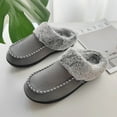 thumbnail image 3 of FREISTERN Women's Fuzzy House Slipper Warm Scuff Memory Foam Slip on Indoor Outdoor House Shoes, 3 of 7