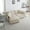 Beige, variant on 2-Seater Chenille Sofa with 1 Footrest, L-Shaped Sectional with Ottoman,Loveseat with Ottoman for Small Living Space (White)