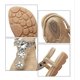 thumbnail image 2 of Sandalias de boda para mujer Cristal con diamantes de imitación Vestido bohemio Flip-flop Zapatos de gladiador Tallas grandes Ormromra WMZL-1679-5, 2 of 7