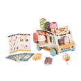 thumbnail image 1 of Carrito de helados de juguete, juego de rol, desarrollo de habilidades, juego creativo e imaginativo, vehículo de madera para helados para niños y, 1 of 9