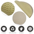 thumbnail image 7 of Round Placemats Heat Resistant Woven Vinyl PVC Dining Table Mats, 15inch/38cm Non-slip Washable Place Mats 6PCS for Christmas Dinner Party Restaurant Hotel, 7 of 7