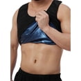 thumbnail image 2 of QIYAA Men Neoprene Sweat Sauna Vest Waist Trainer Slimming Body Shapers Vest Shapewear Corset Gym Underwear Women Fat Burn Tank Top, 2 of 6