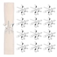 thumbnail image 5 of 12Pcs Metal Knife and Fork Spoon Napkin Rings Holder for Christmas Wedding Used for Daily Table Parties Silver, 5 of 7