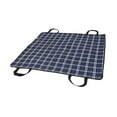 thumbnail image 3 of Yinanstore Positioning Bed Pads for Elderly Mattress Protection for Slide Pull Transfer Blue plaid, 3 of 8