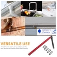 thumbnail image 2 of 1 juego de herramientas de plomería: Kit de llave ajustable de 8-13 mm para instalación de grifos y fregaderos, herramientas manuales para espacios reducidos, cocinas, baños y reparación de tuberías., 2 of 5