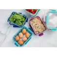 thumbnail image 3 of Ello Duraglass Meal Prep Set, 10 Piece 3.4 Cup Silicone and Glass Food Storage Containers, 3 of 11