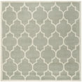 thumbnail image 5 of SAFAVIEH Chatham Gavin Geometric Wool Area Rug, Grey/Ivory, 6' x 9', 5 of 10
