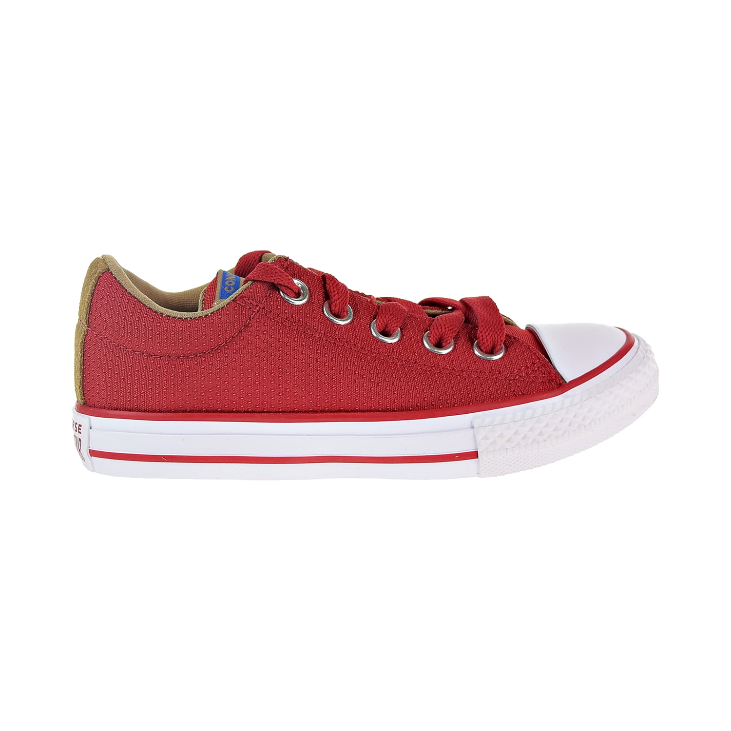 Converse Chuck Taylor All Star Street Slip Kids' Shoes Red-Teak - Walmart.com