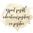 thumbnail image 2 of Atelier B Art Studio 20x20 White Modern Wood Framed Museum Art Print Titled - ESPRIT POSITIF VIBRATIONS POSITIVES..., 2 of 4