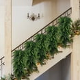 thumbnail image 5 of Christmas Teardrop Swag Artificial Teardrop Floral Swag Artificial Christmas Door Swag Christmas Swags Wall Hanging Fireplace Decor Christmas Door Decorations Teardrop Wreath, 5 of 6