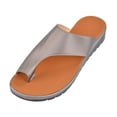 thumbnail image 1 of maskred 1 Paire de Sandales Femmes Chaussures à Plateforme Pieds Correct Épaissis Rue Rendez-Vous Semelle Plate Sandales Femmes No.7, 1 of 6
