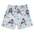 thumbnail image 7 of FORMRS Boys Swim Trunks Quick Dry Mesh Liner Boardshorts Sizes XS-XL, Blue Ice Hockey, 7 of 7