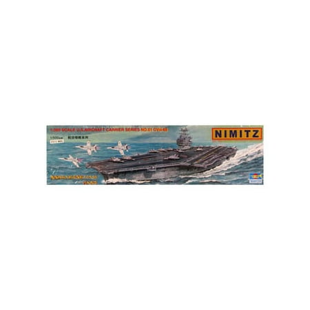 05201 1/500 USS Nimitz CVN-68 Aircraft Carrier Multi-Colored