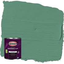 Glidden HEP Sheffield / Green Eggshell Interior Paint with Primer, 1 Quart