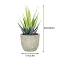 Mini Potted Fake Plants Decor For Home Office, Artificial Plants