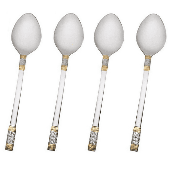 Wallace Corsica Gold Accent 18/10 Stainless Steel Teaspoon (Set of Four)