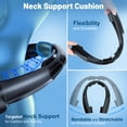 thumbnail image 3 of Fimilo Portable Neck Fan, Rechargeable Wearable Fan, Bladeless Hands-Free Cooling, Adjustable Wind Direction, 3 Speeds, 8H Battery Life, Essential for Indoor/Outdoor, Gift for Women, Men, 3 of 8