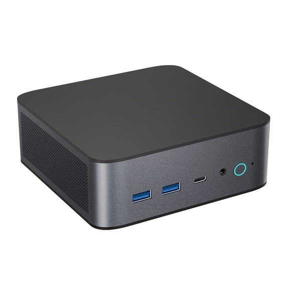 Riwcyla H90 Mini PC Desktop Computer with ® Core™ i7 Processors 11390H Processor 16G DDR4 Dual Channel 1TB Storage 4 Cores 8 Threads to 5.0 GHz Support Triple Screen DP 8K 4K Resolution Win11/Ubu