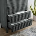 thumbnail image 7 of Modway Render 5-Drawer Modern Particleboard Wood Dresser Chest in Charcoal, 7 of 7