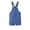 a-Blue256, variant on FINALGANG Boys Girls Kids Unisex Solid Color Denim Overall Shorts With Adjustable Button Straps For Toddler Summer Casual Daily Wear Blue 13-14 Years