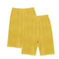 thumbnail image 4 of Girls' Play Shorts - 2 Pack Soft Stretch Dance and Bike Shorts - Breathable Athletic Shorts, 4 of 5