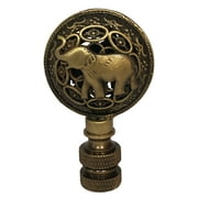 Royal Designs, Inc. Decorative Boho Elephant, F-5097-AB-1, Antique Brass, Single