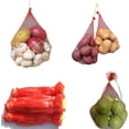 thumbnail image 1 of 16 Inch Perfect Mesh Bags for Vegetables 100 Pieces Reusable Produce Drawstring Mesh Bags Upgraded to Eco-friendly Plastic, 1 of 5