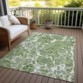 thumbnail image 6 of Addison Rugs Chantille Indoor/Outdoor Transitional Stripes Aloe Washable Rectangle Rug, 10' x 14', 6 of 6