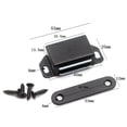thumbnail image 1 of Magnetic Door Catch Strong Heavy Duty Cupboard Magnets Kitchen 40Kg Door Black, 1 of 7