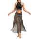 thumbnail image 1 of VISgogo Pantalones de pierna ancha de verano para mujer, pantalones sueltos sueltos de tiro medio con estampado bohemio con divisiones para yoga, playa, vacaciones VISgogo  moda, 1 of 9