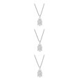 thumbnail image 3 of Destyer Exquisite Eagle Pendant Necklace Symbol Of Strength And Determination Materials Steel color 3Set, 3 of 6
