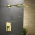 thumbnail image 2 of Kibi Cube Pressure Balanced Single Function Shower System with Rough In Valve, 2 of 3