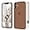 Cute Heart Design/Brown (for iPhone 11 6.1"), variant on iPhone 11 Case, Phone Case iPhone 11, Slim Fit Silicone Protective Soft Bumper Girls Women Boys Men iPhone 11 6.1" 2019 Cover,Brown