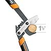 thumbnail image 3 of Fiskars PowerGear2 Advanced Steel Lopper, 18" Garden Tool, Black/Orange, 3 of 5