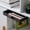 Black, variant on SHAGUOZHOU Under Desk Storage Drawer Under Desk Drawer Organizer For Stationery And Accessories For Storing Pens Rulers Compasses Snack Storage Pasta Holder Container Food Storage Containers Glass