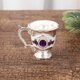 thumbnail image 3 of Vasos con asa, vaso de cristal grabado con asa para bar, cocina, comedor Plata Morado, 3 of 7