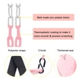 thumbnail image 3 of KINSPORY Outdoor Playground Swing Seat Set with 66-Inch Coated Chain, Sensory Swing, Snap Hooks, Hanging Straps, 3 of 5