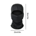 thumbnail image 6 of Thermal Winter Balaclava Mask, Windproof Ski Face Cover, Motorcycle Cycling Hood, Breathable Fleece Lining, Full Face Protection, 6 of 7
