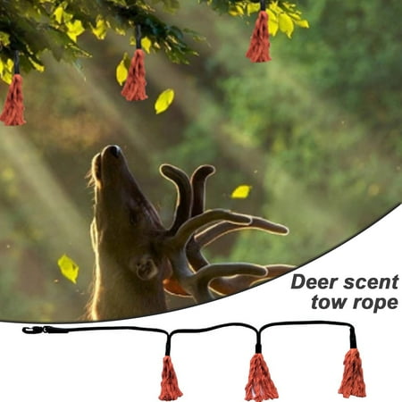 

Xinyolin Deer Scent Drag Line Outdoor Hunting Scent Applicator Drag Rope Heavy Duty Orange Green Dragger Strap Hunting Equipment