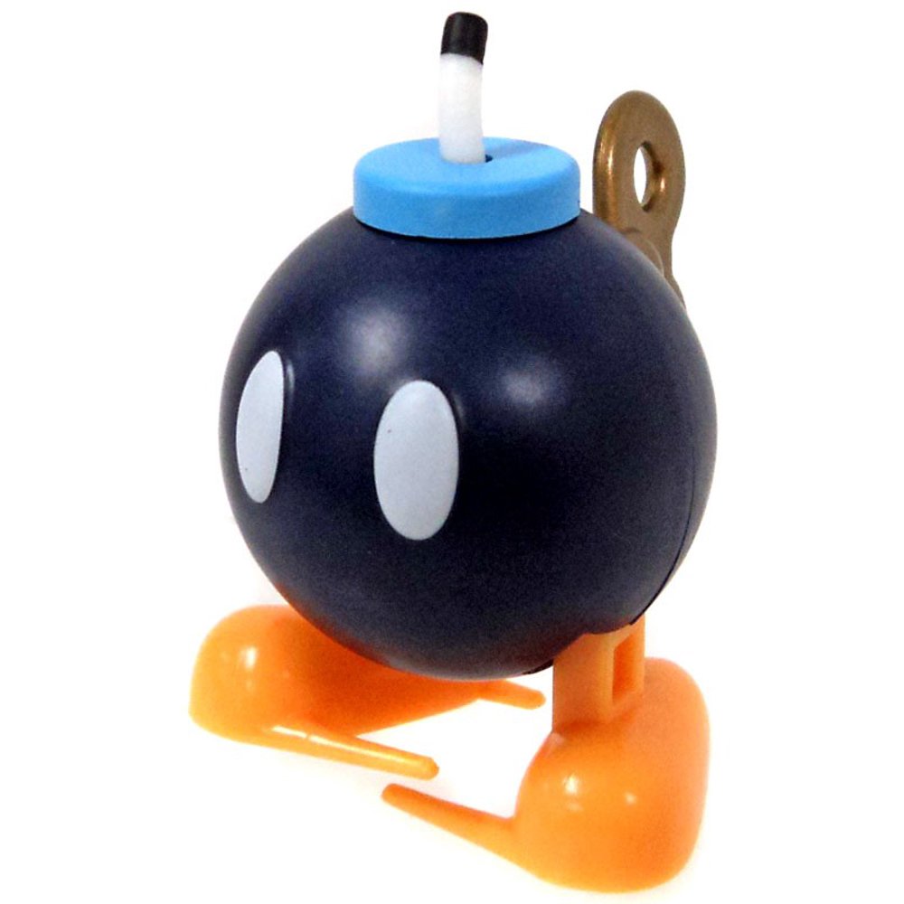 World of Nintendo Super Mario BobOmb WindUp Figure